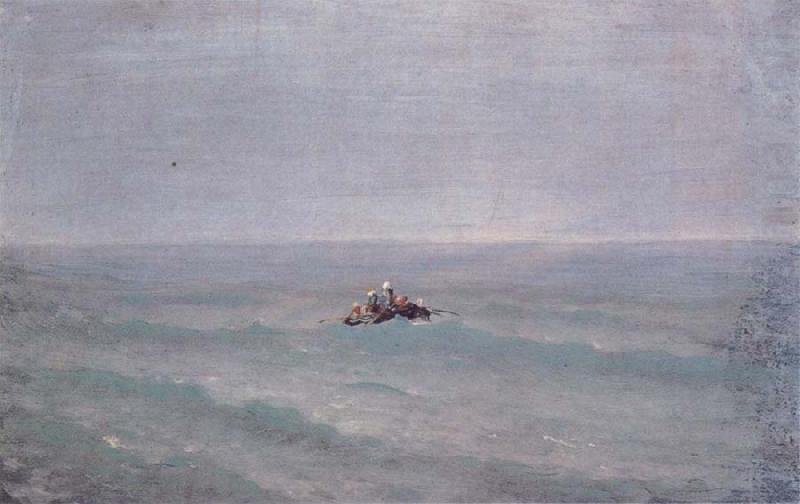 Arkhip Ivanovich Kuindzhi The Boat on the sea china oil painting image